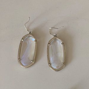 Clear Kendra Scott earrings